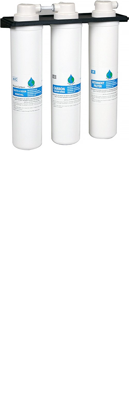 Global G5F Bottleless Free-Standing Hot, Cold, & Room Temperature Water Dispenser With Filters