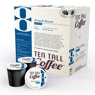 Ten Tall French Roast Coffee Single Brew Cup
