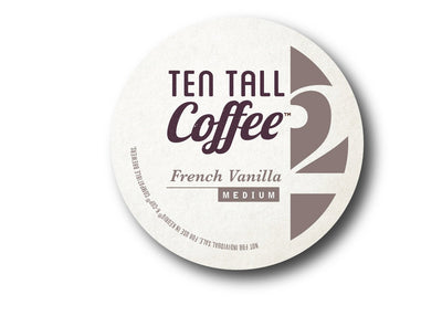 Ten Tall French Vanilla Coffee Single Brew Cup