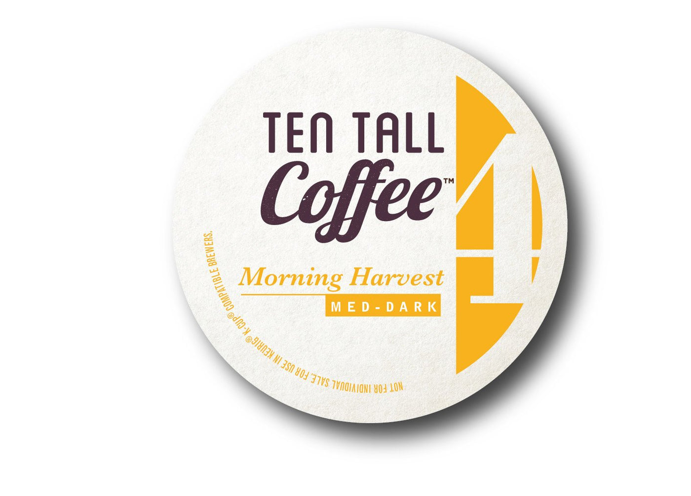 Ten Tall Morning Harvest Coffee Single Brew Cup