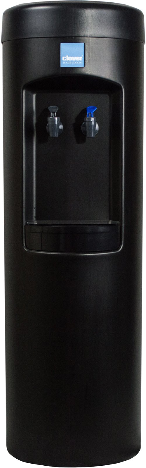 Clover B7B Room Temp and Cold Bottleless Water Dispenser with Conversion Kit, Install Kit, Filter, Black