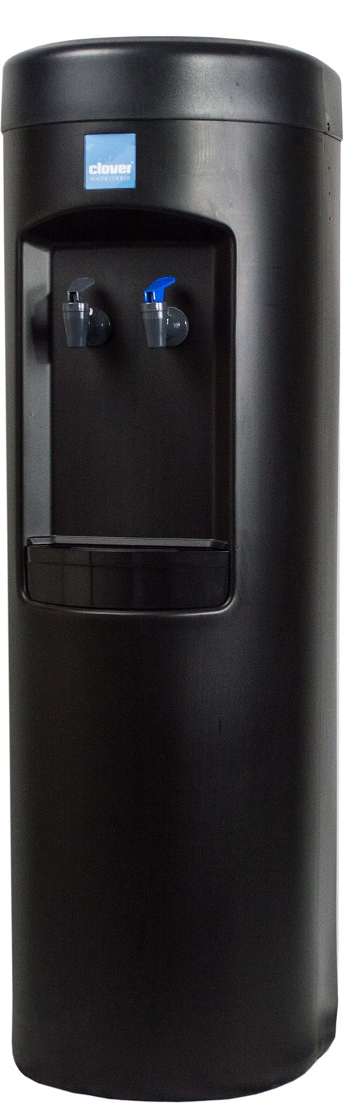 Clover B7B Room Temp and Cold Bottleless Water Dispenser with Conversion Kit, Install Kit, Filter, Black